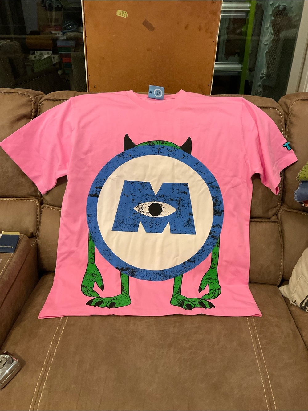The Shirt Farm Pink Monsters Inc Tee XL